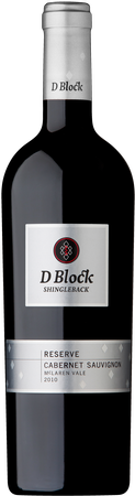 Shingleback D Block Reserve Cab Sav 2017